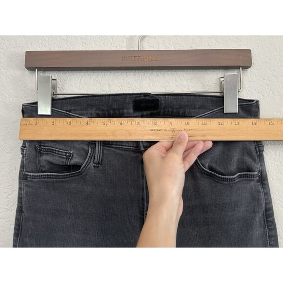 Mother Jeans The Weekender Fray Flare Sz 28 Preowned - Picture 6 of 10